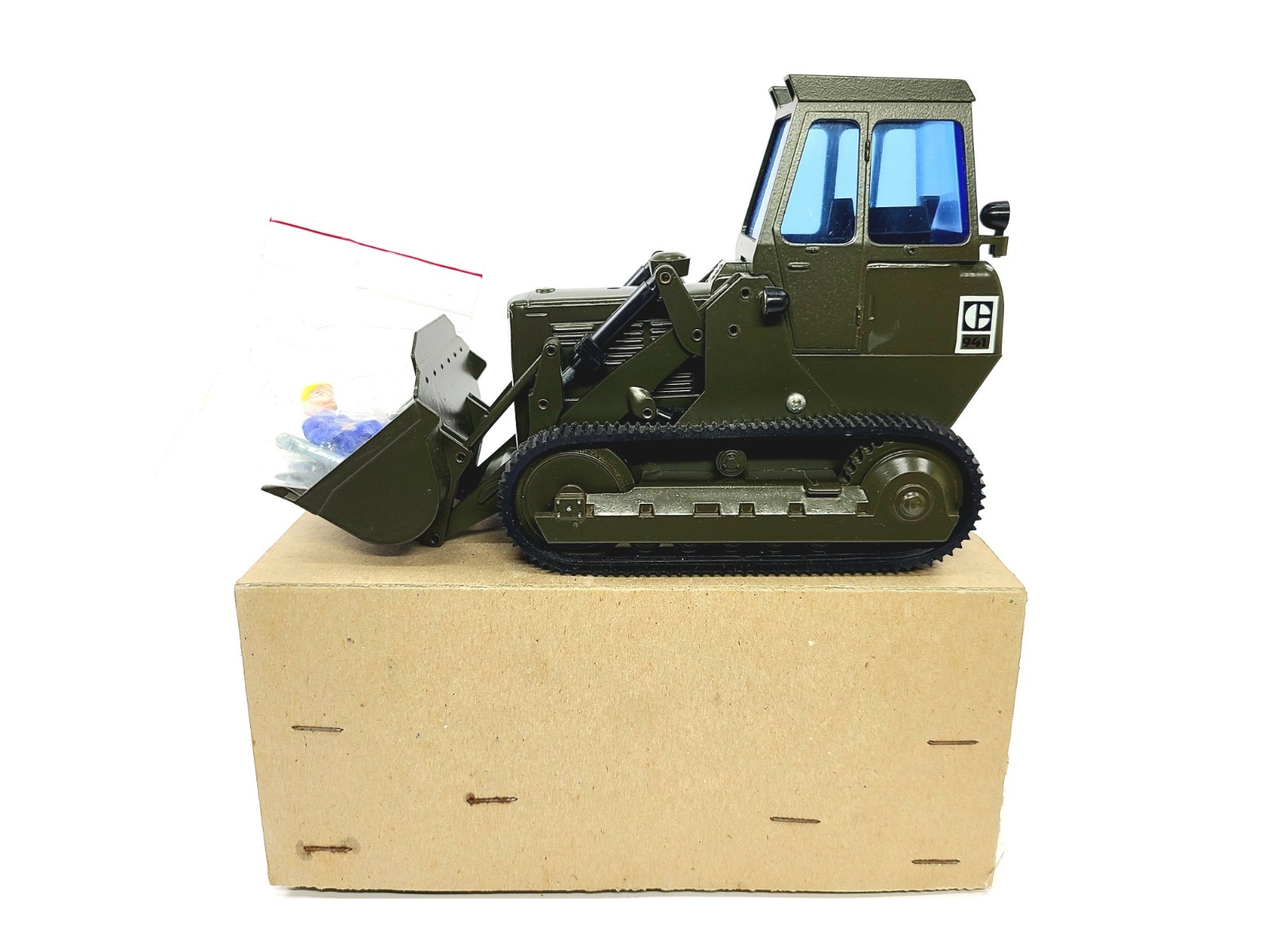 Caterpillar Cat 941 Track Loader Military NZG 1:24 Scale Diecast Model #108M New