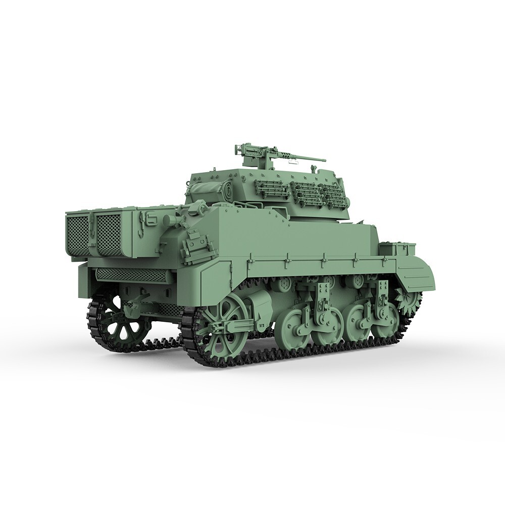 SSMODEL 760 V2.0 1/700 Model Kit US M8 Howitzer Carrier