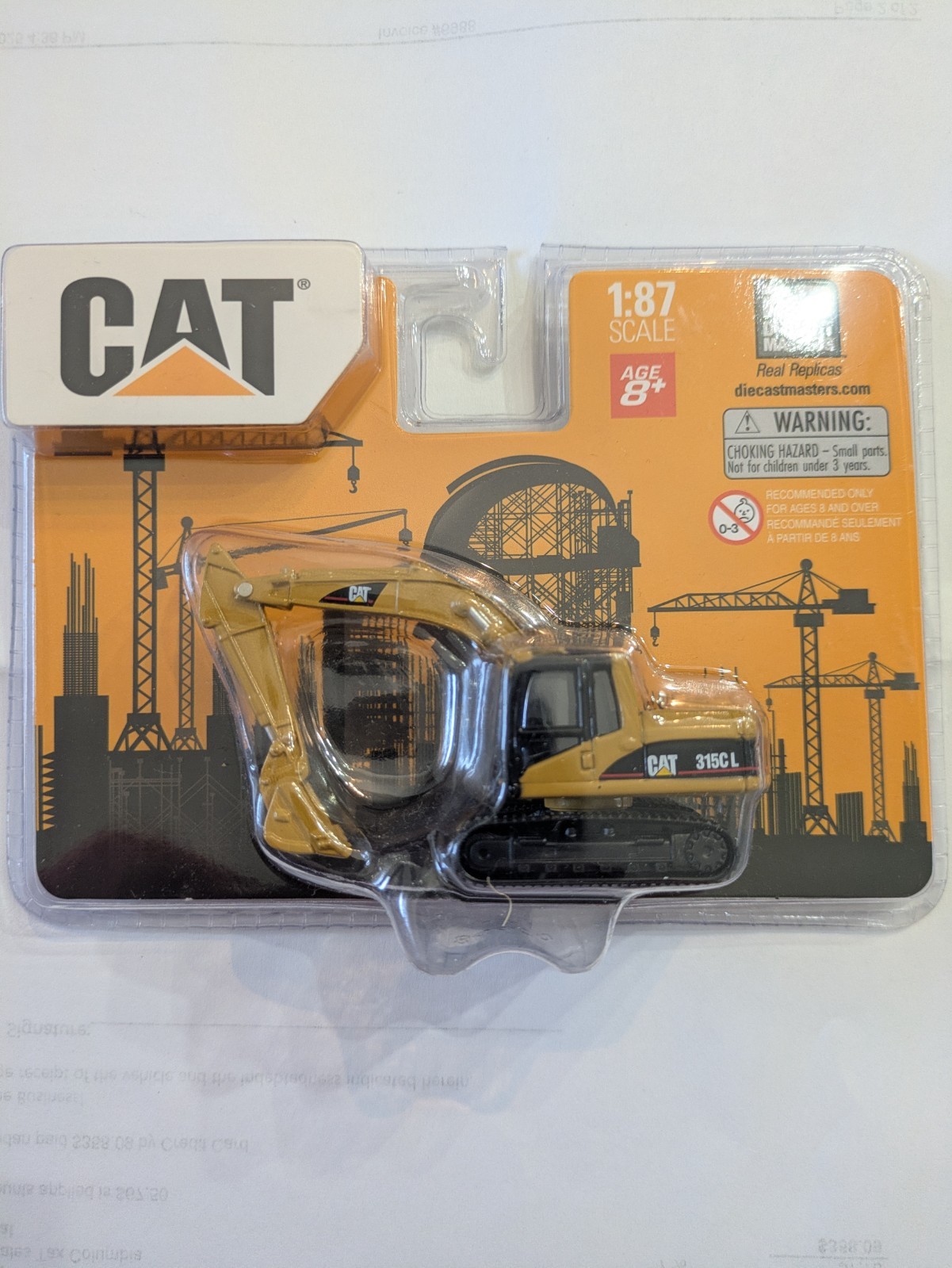 Diecast Masters 1/87 Caterpillar 315C L Hydraulic Excavator 84400