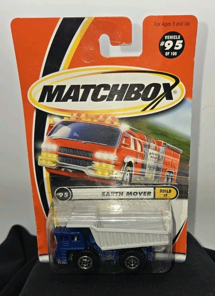 Matchbox Excavator Diecast Vehicle 2000 Series #92/100 New Sealed Construction