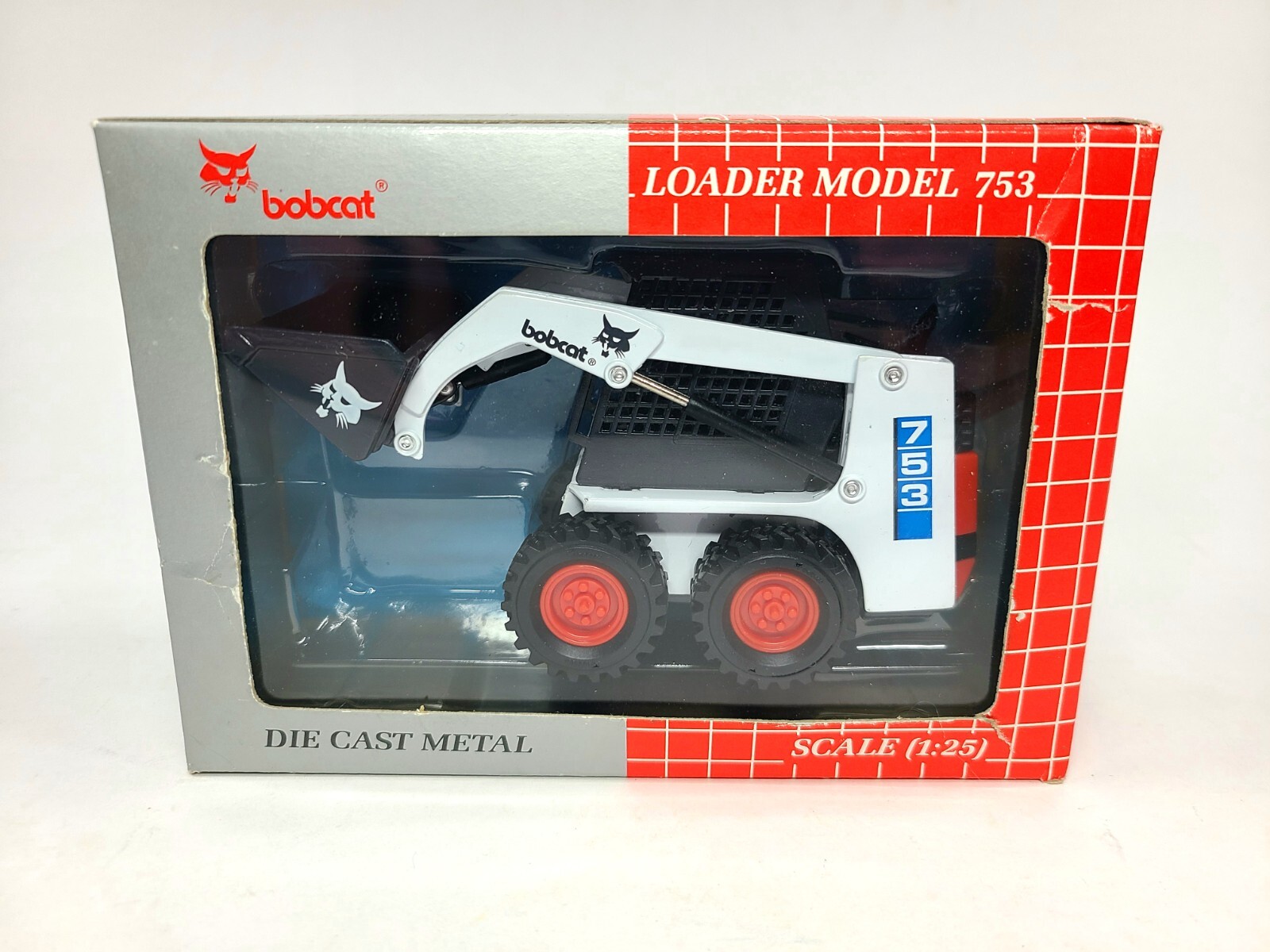 Bobcat 753 Skid-Steer Loader – Clover 1:25 Scale Diecast Model #6722252 New