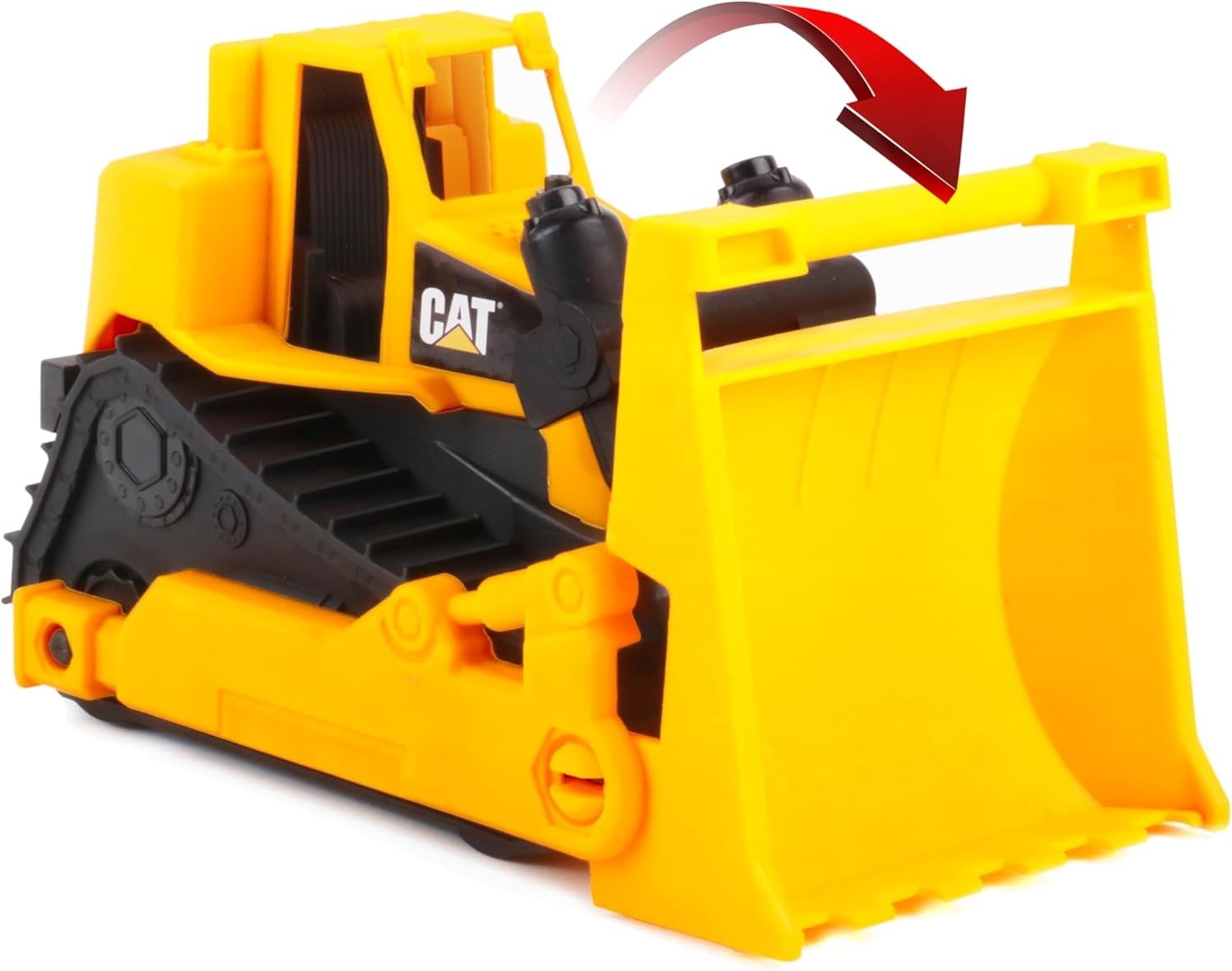Cat Construction Fleet Bulldozer Toy for Kids 10 Inch Plastic Vehicle