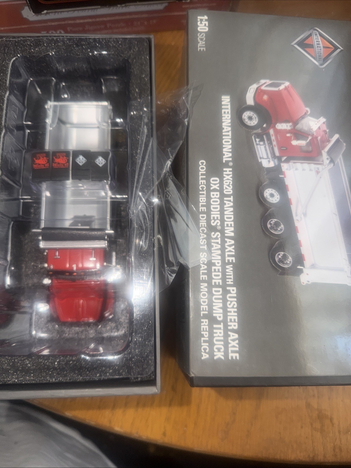 DieCast Masters 71076 1:50 International HX620 SB w. OX Stampede Dump Body Truck