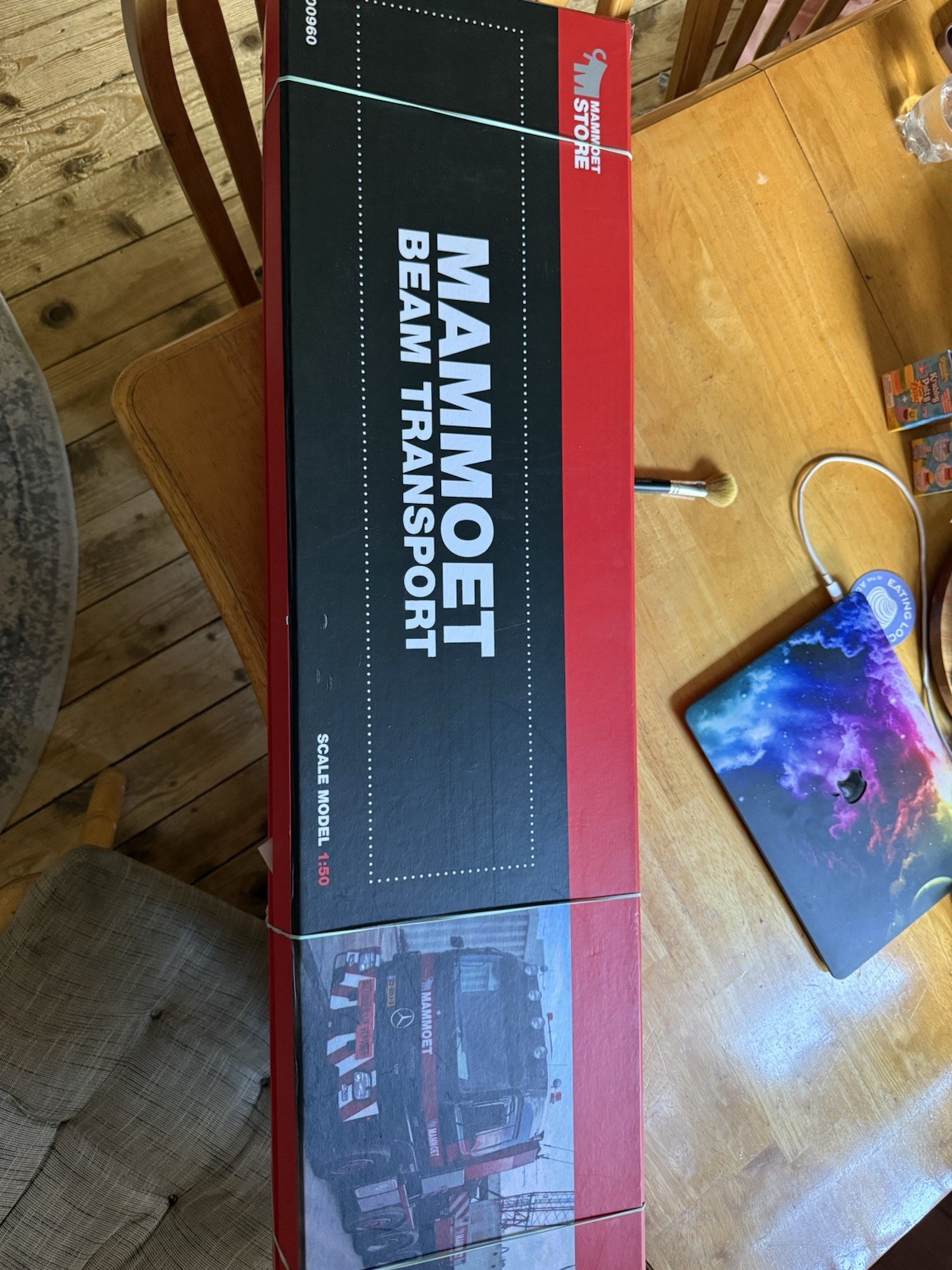 WSI 1:50 Scale Mammoet Beam Transport Model 410210