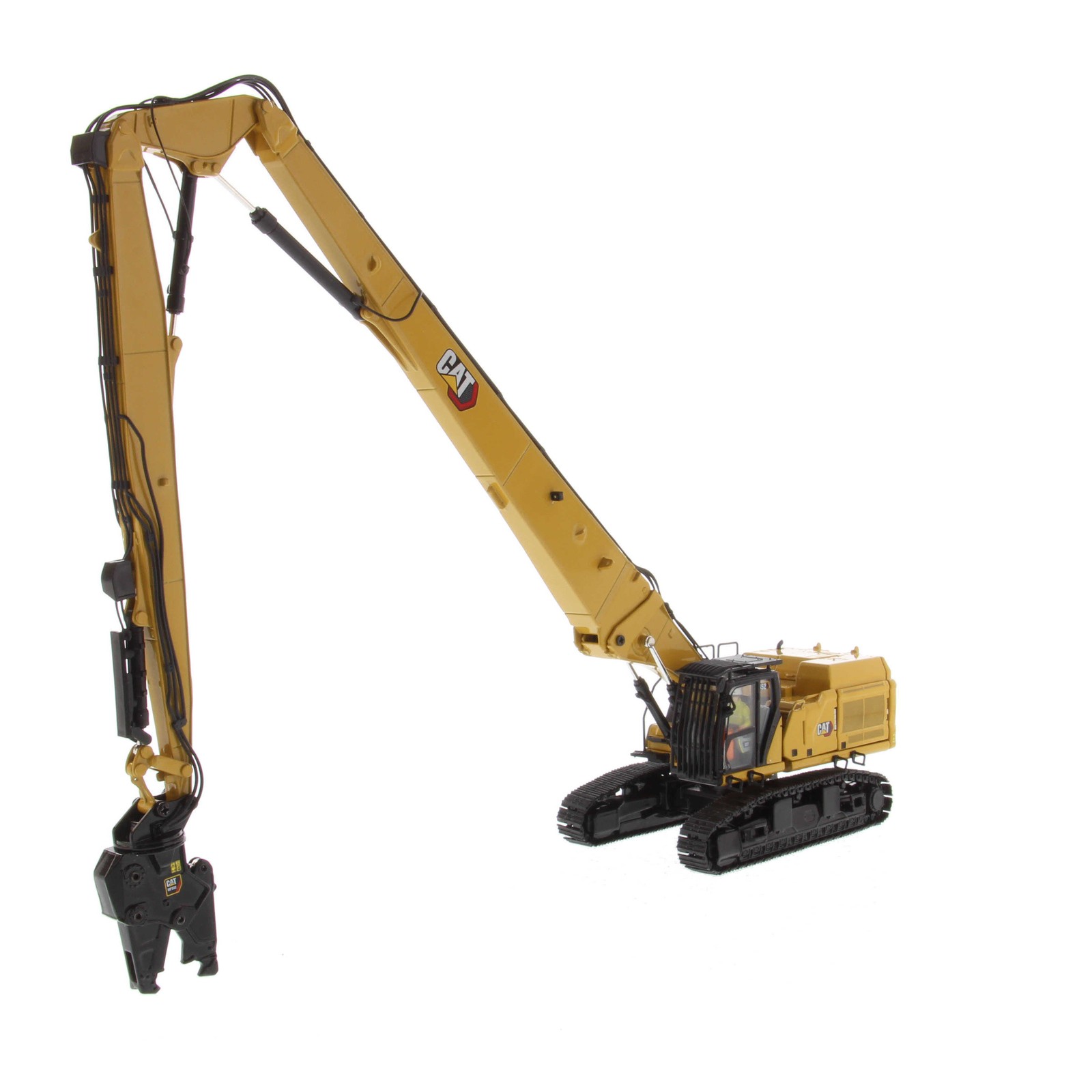 1:50 DM CAT352 Ultra High Demolition Hydraulic Excavator Machine Diecast Model