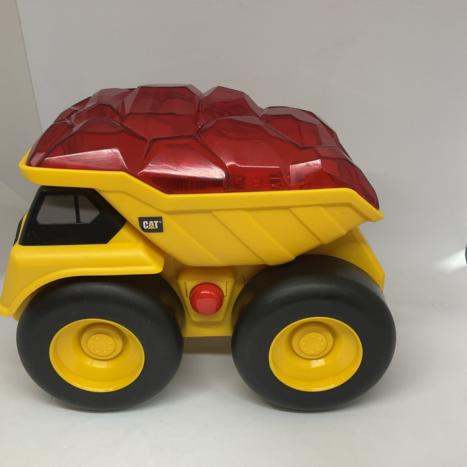 CAT Light Up Dump Truck & Tractor Loader Lights And Sounds Moves Forward