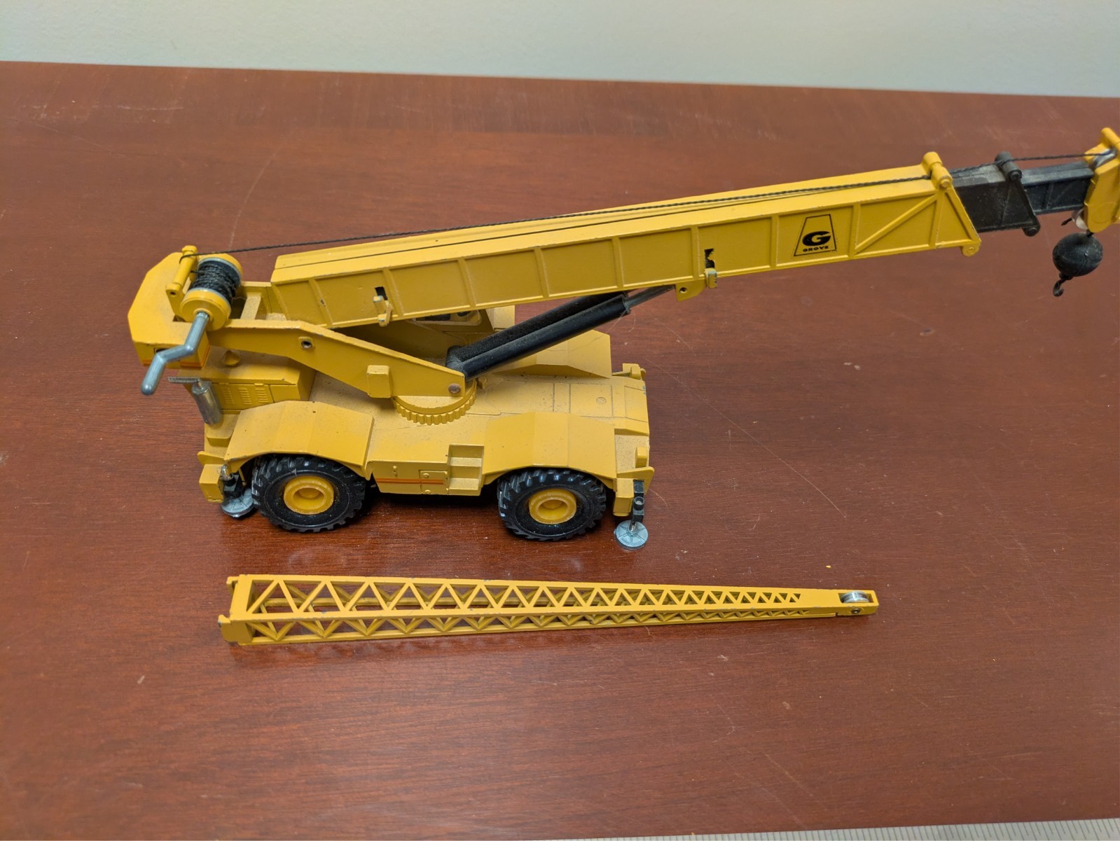 NZG Grove Mobile Crane No. 149 Diecast Model 1:55 Scale Made in W. Germany