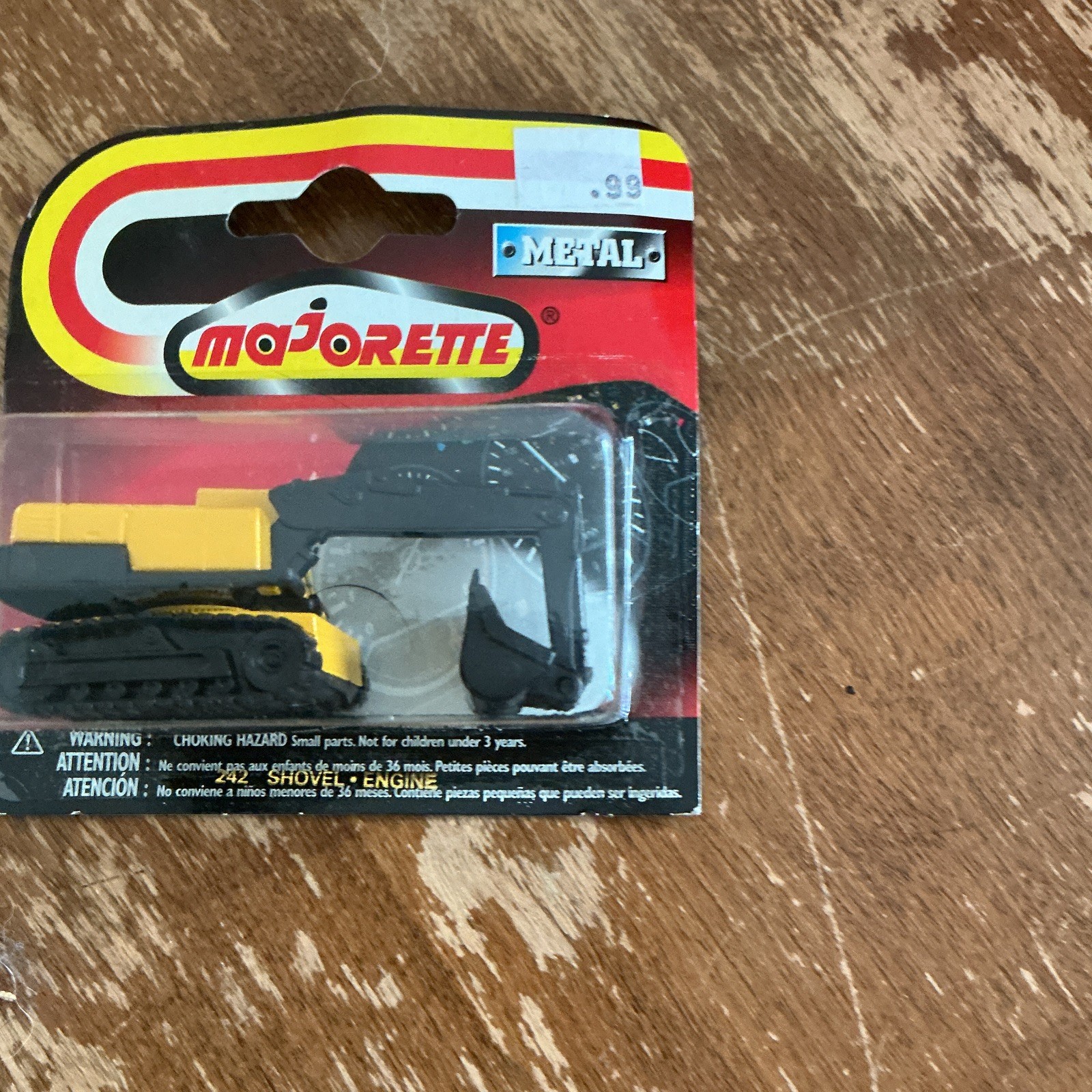 Majorette Series 200 Caterpillar Excavator 1:60 Metal Unopened Box MPN 242