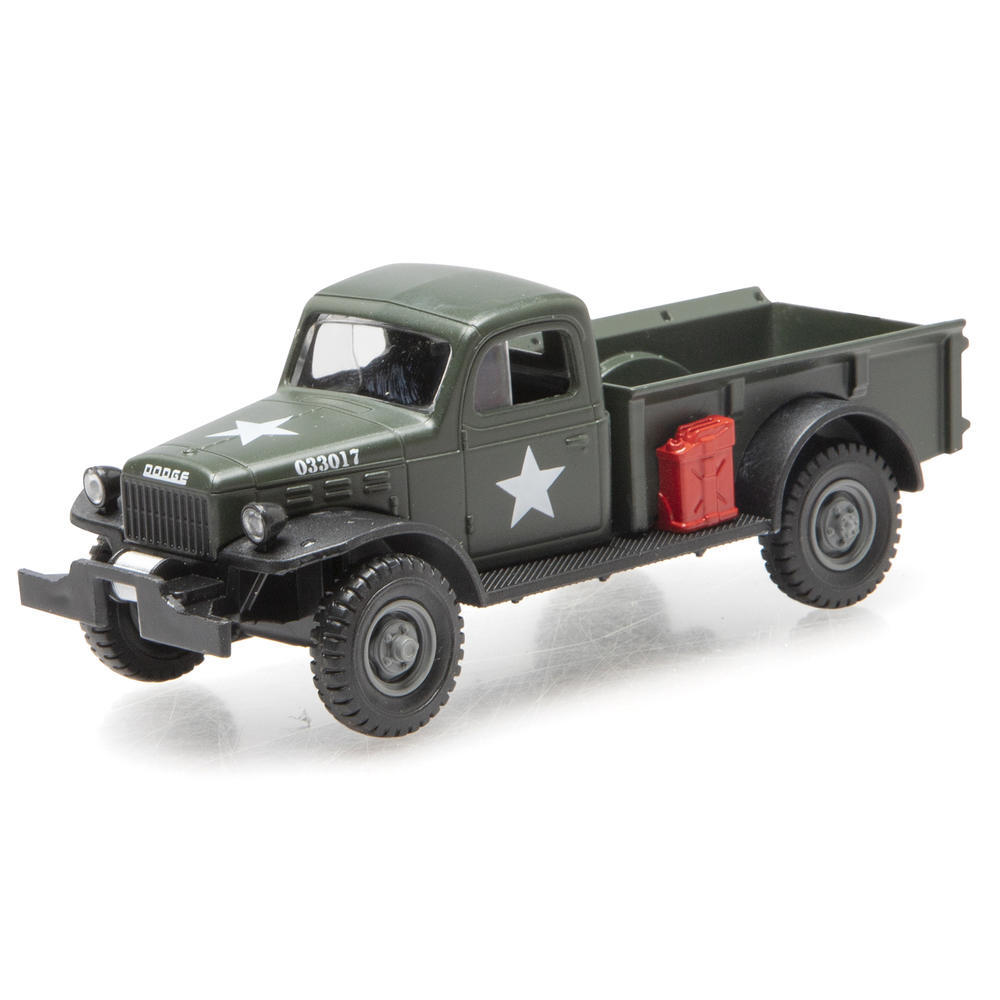 Denver Diecast 9398-MIL Dodge Power Wagon 1947 – Military Green 1/48 O Scale MIB