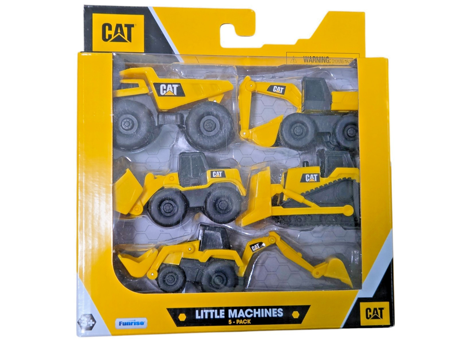Funrise Little Machines CAT 5-Pack Construction Vehicles Toy Set Ages 3+ BNIB
