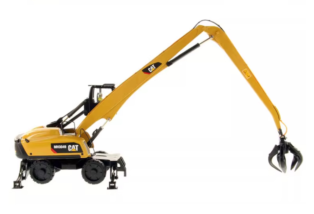 1:50 DM CAT3049 Material Handler Construction Machine Equipment Diecast Model