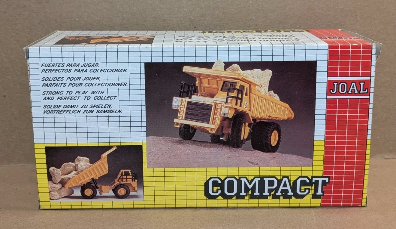 Joal Compact Caterpillar CAT 773-B Dumper Truck 1:70 Diecast NIB Made in Spain