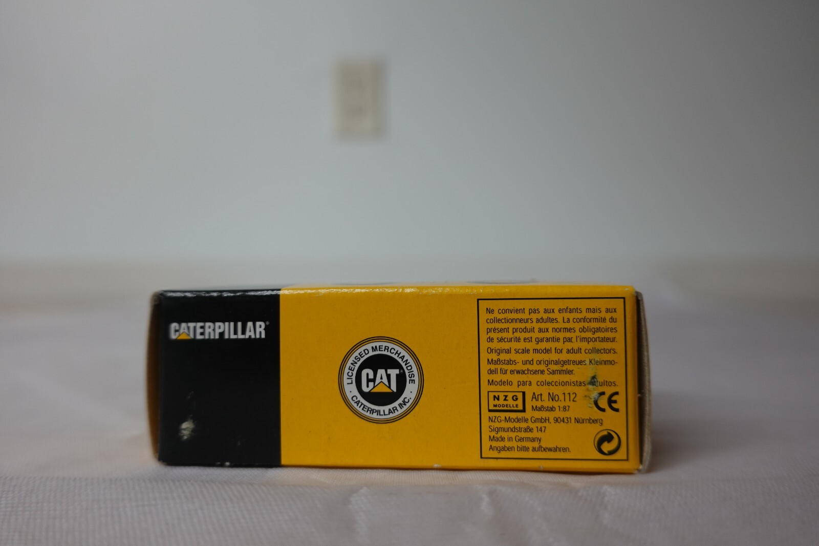 NZG 112 CATERPILLAR 920 WHEEL LOADER 1:87 SCALE
