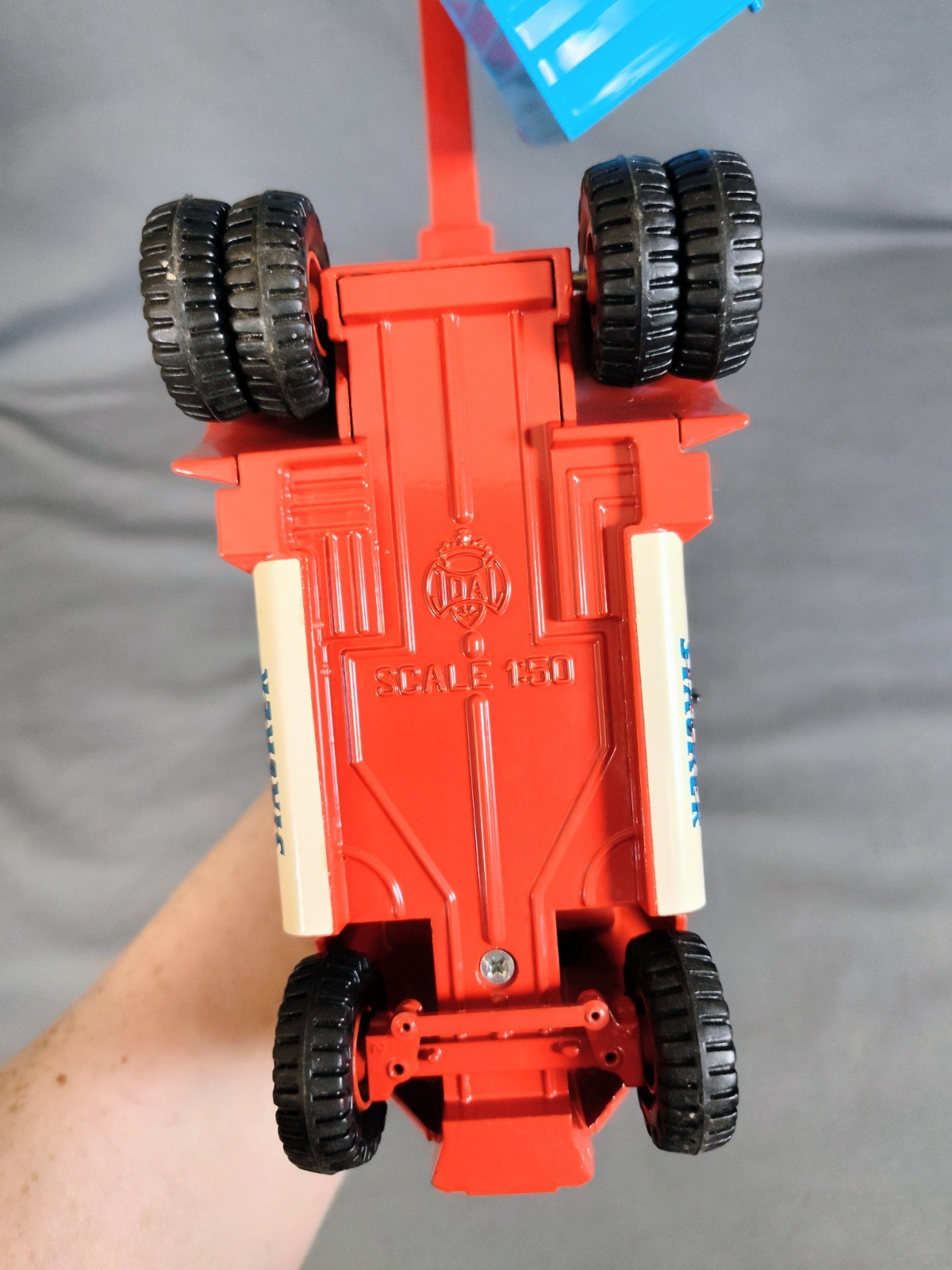 Rare Vintage Joal 169 PPM Super Stacker Container Crane Truck 1:50 Diecast Spain