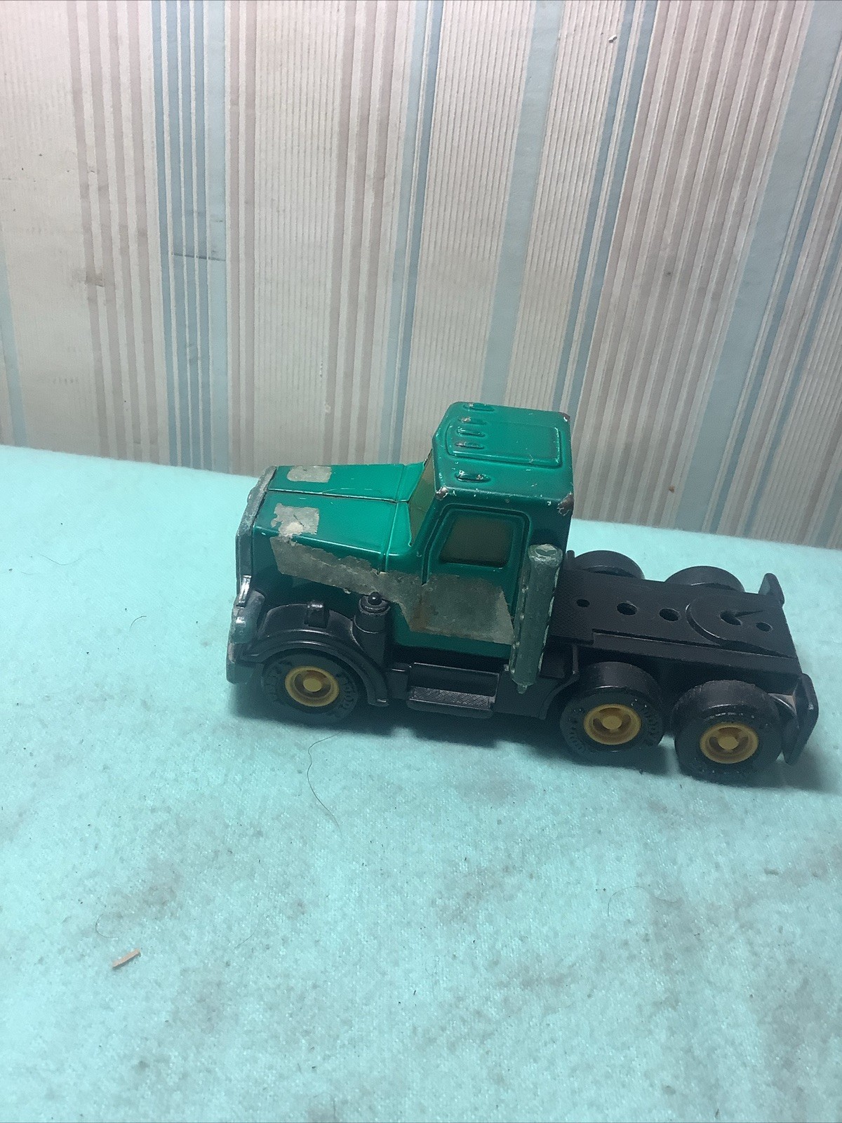 Vintage Tonka Buddy L Big Rig Cab Semi Green
