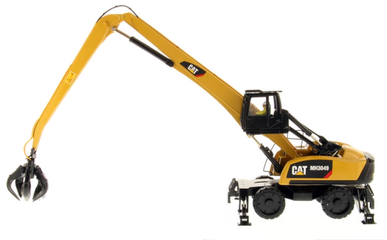 1:50 DM CAT3049 Material Handler Construction Machine Equipment Diecast Model