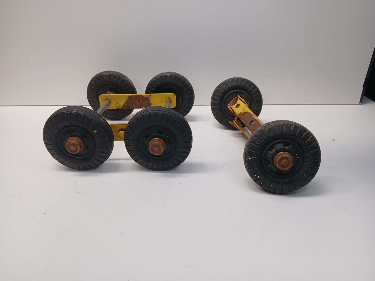 Nylint Michigan Crane T24 Tandem Rear And Front Axles For Parts