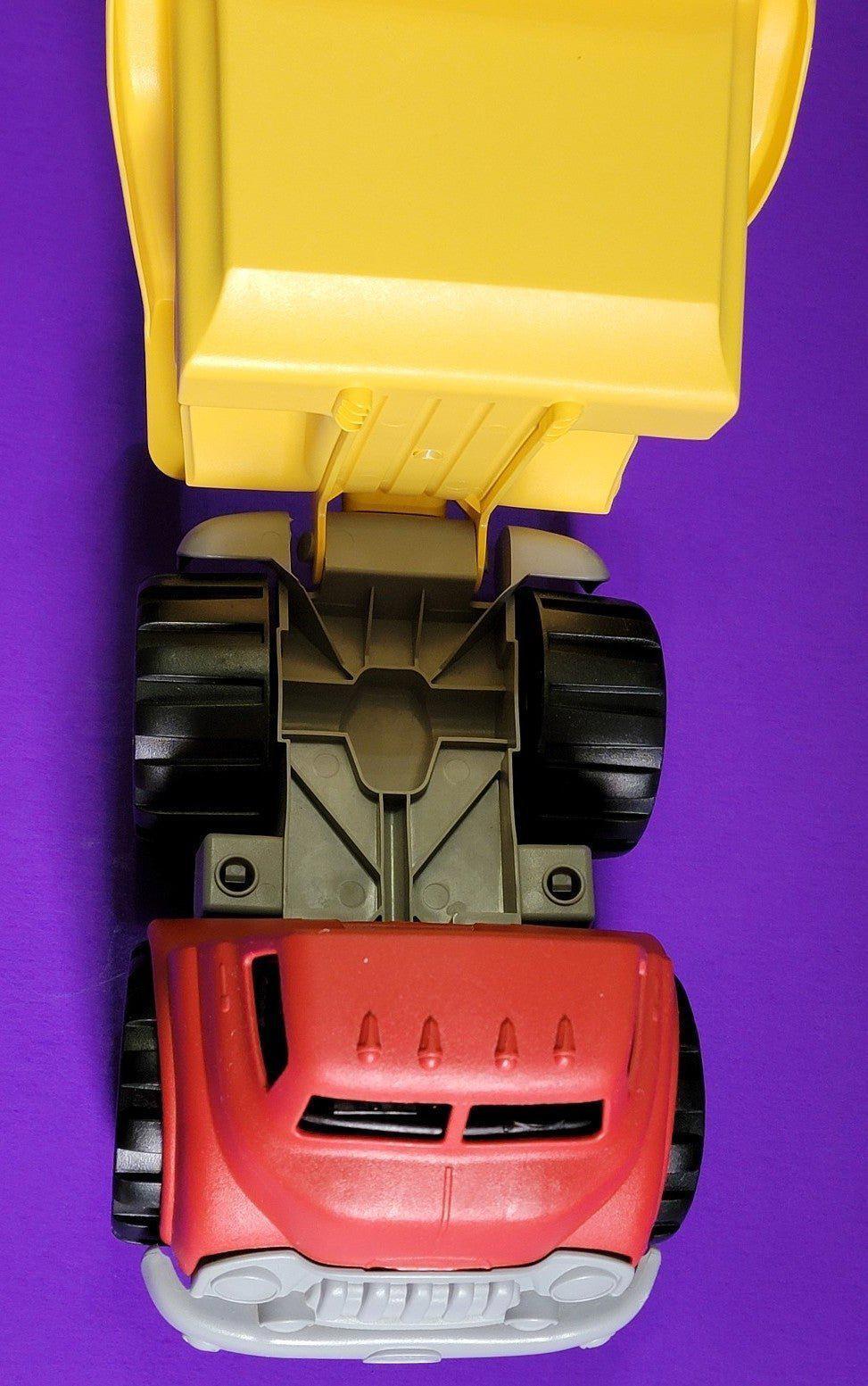 Green Toys Dump Truck Red And Yellow Made From Recycled Plastic In The USA