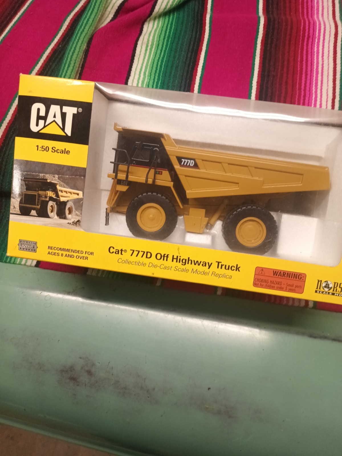 CAT 777D Off Highway Truck Die Cast Model Replica Norscot 55104