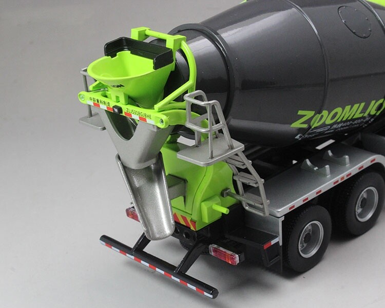 1:38 24CM ZOOMLION HINO700 10m³ Mixer Vehicle Diecast Truck Model Collection