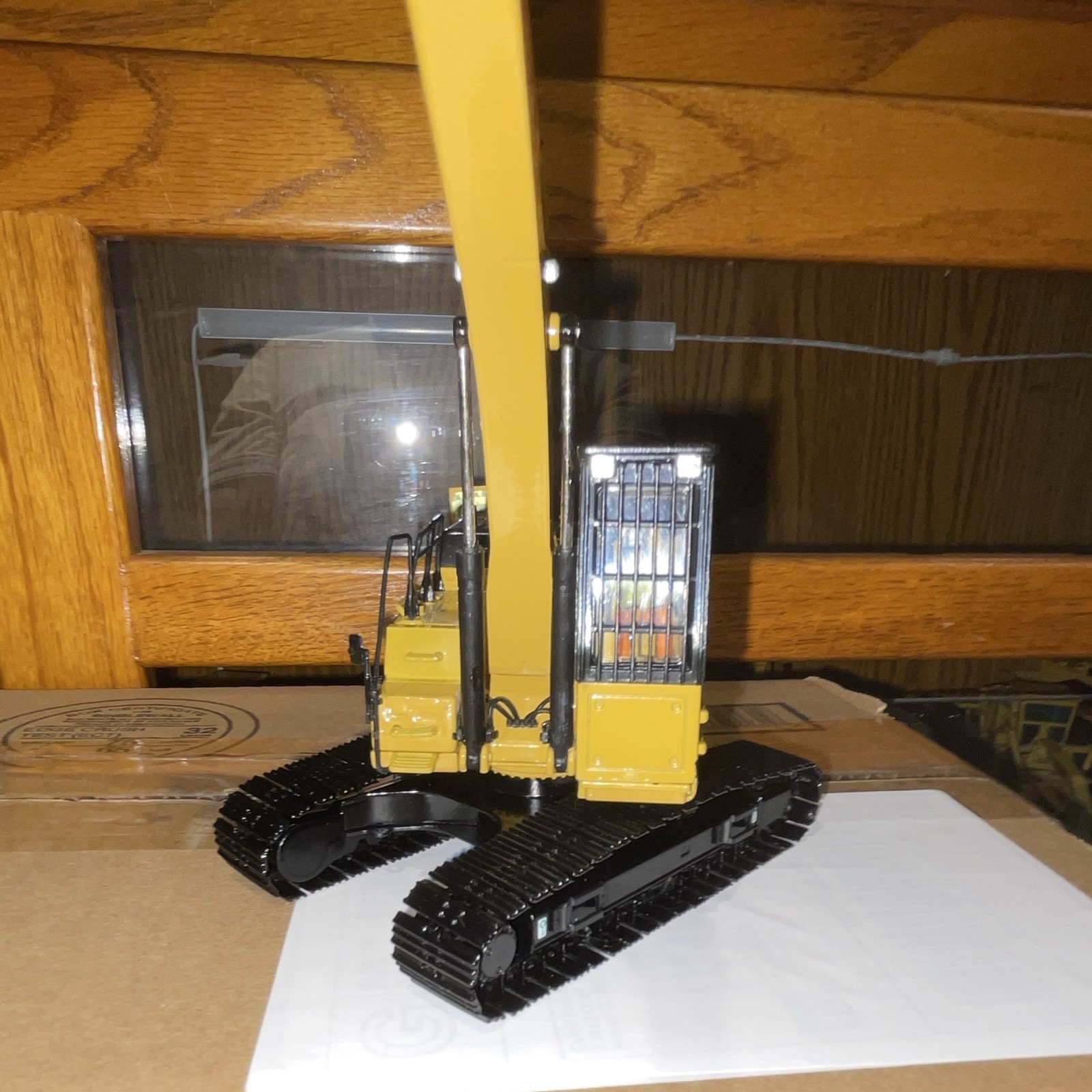 CAT 349F L Excavator Construction Equipment Diecast Model 1:50 Yellow Black
