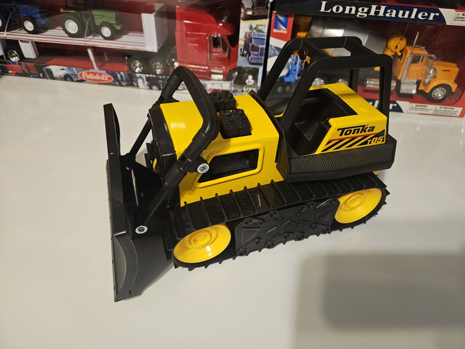 1999 Hasbro Tonka M-7460 M-7461 Bulldozer Tractor Metal & Plastic