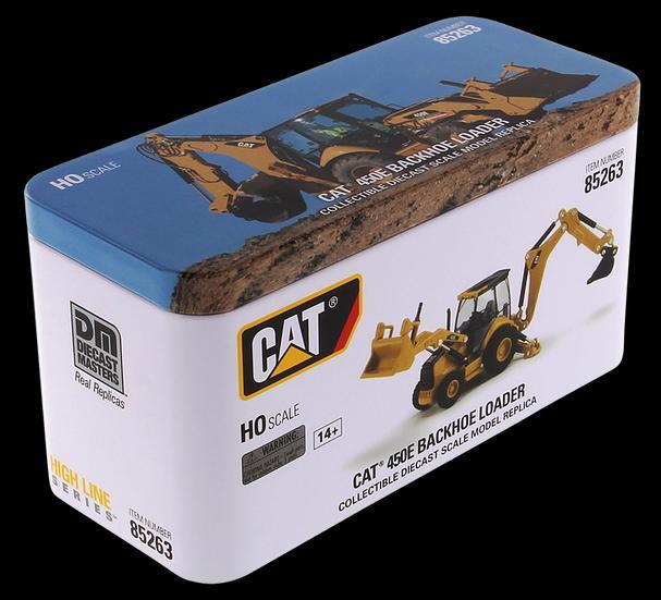 CAT Caterpillar 450E Backhoe Loader (High Line Series) 1:87 Scale Model – 85263