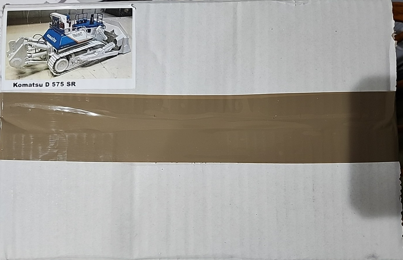 HiMoBo Komatsu D575A SD Super Dozer Ripper – Allied Coal White 1:50 Scale New