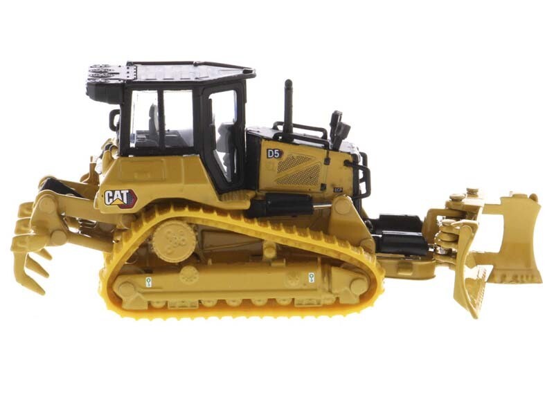CAT D5 Dozer w/Fine Grading Undercarriage and Foldable Blade 1:87 HO Model 85953