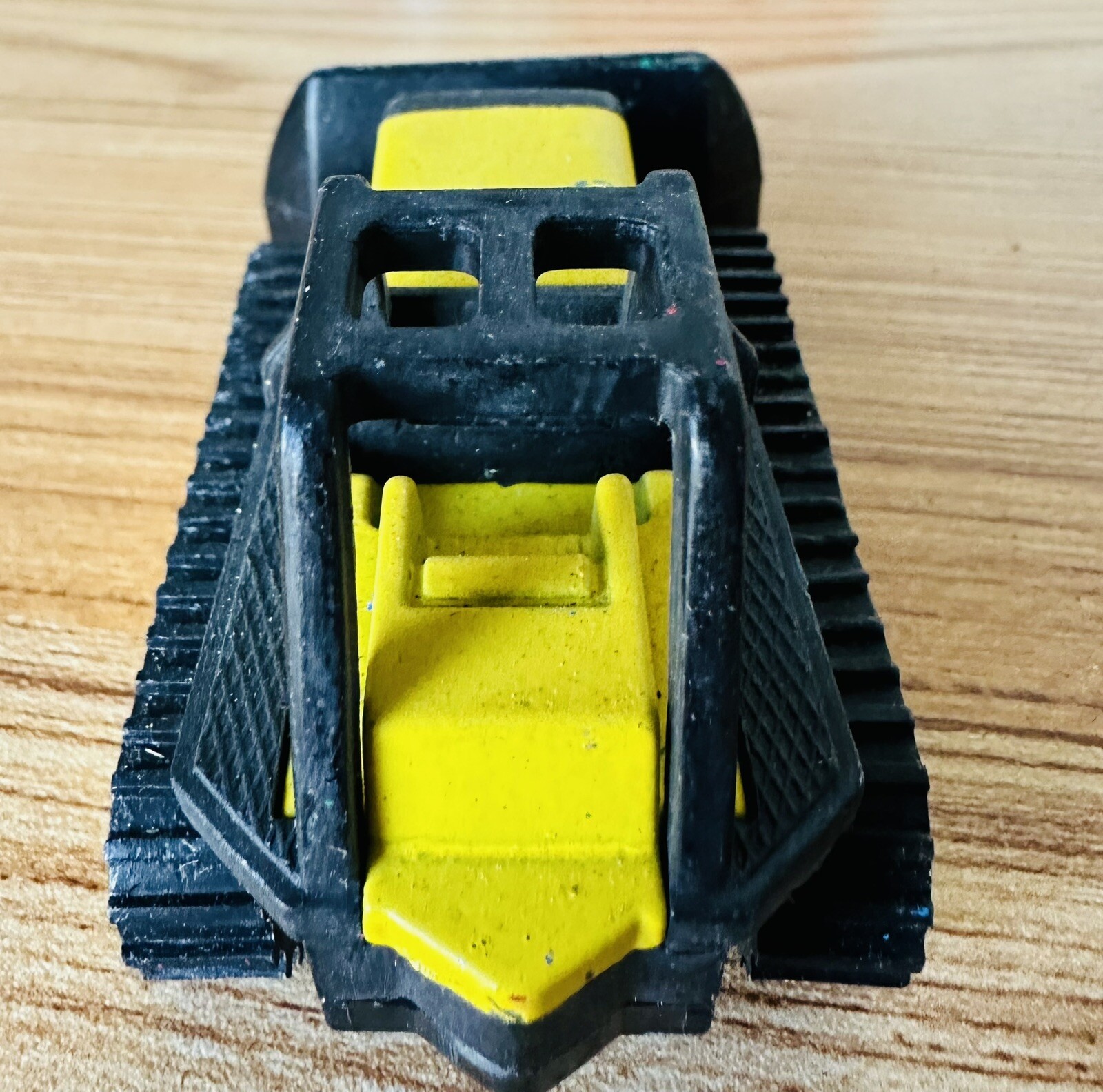Vintage 1994 Tonka Yellow Bulldozer Diecast Dozer Construction Equipment Vehicle