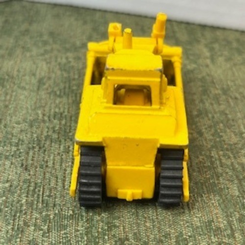 Hot Wheels Caterpillar Bulldozer Yellow Diecast 1979 Mattel Malaysia Vintage