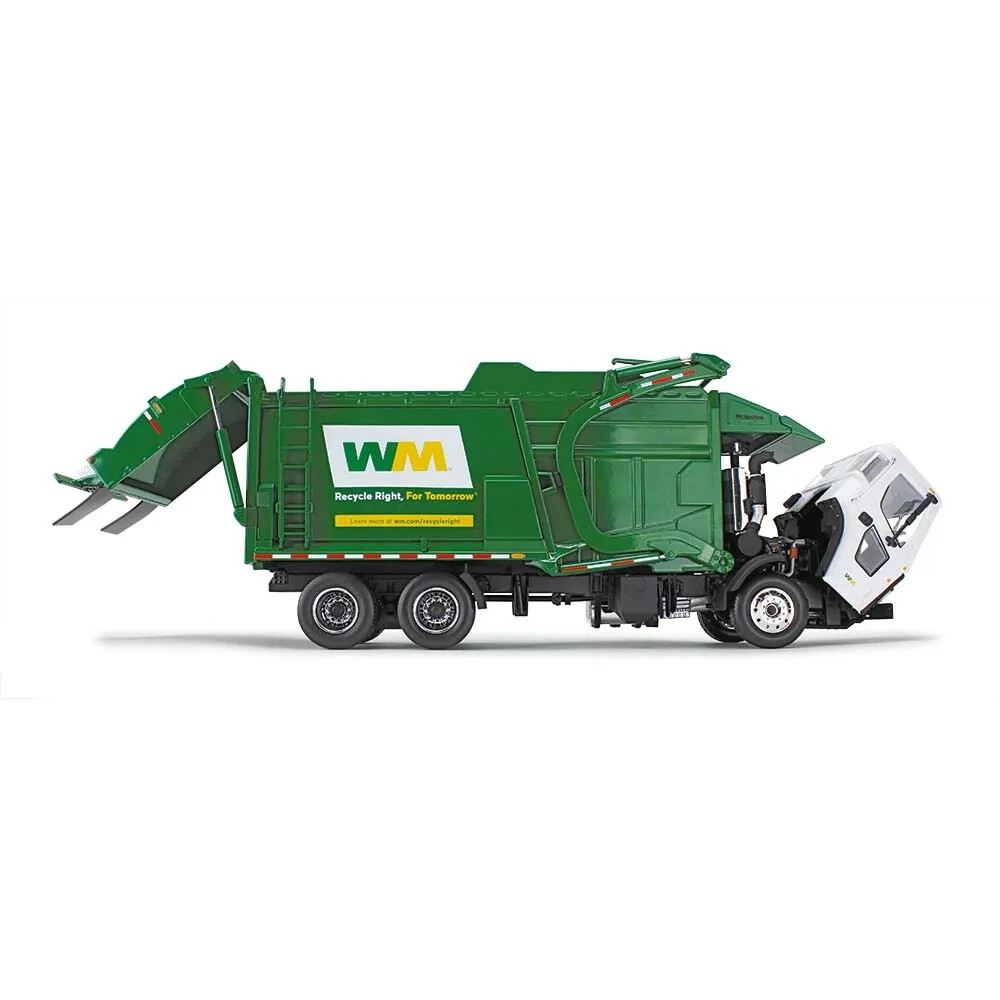 2023 First Gear 1:34 WASTE MANAGEMENT Mack LR McNeilus® Meridian Front Loader