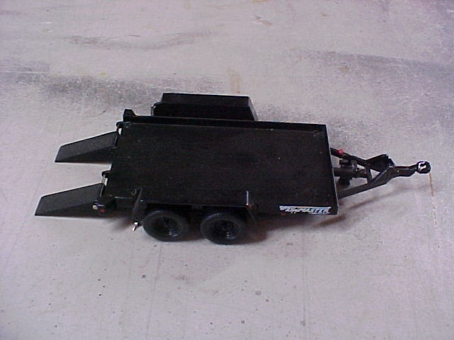 Bobcat Black Towmaster Utility Trailer 1:25 Scale