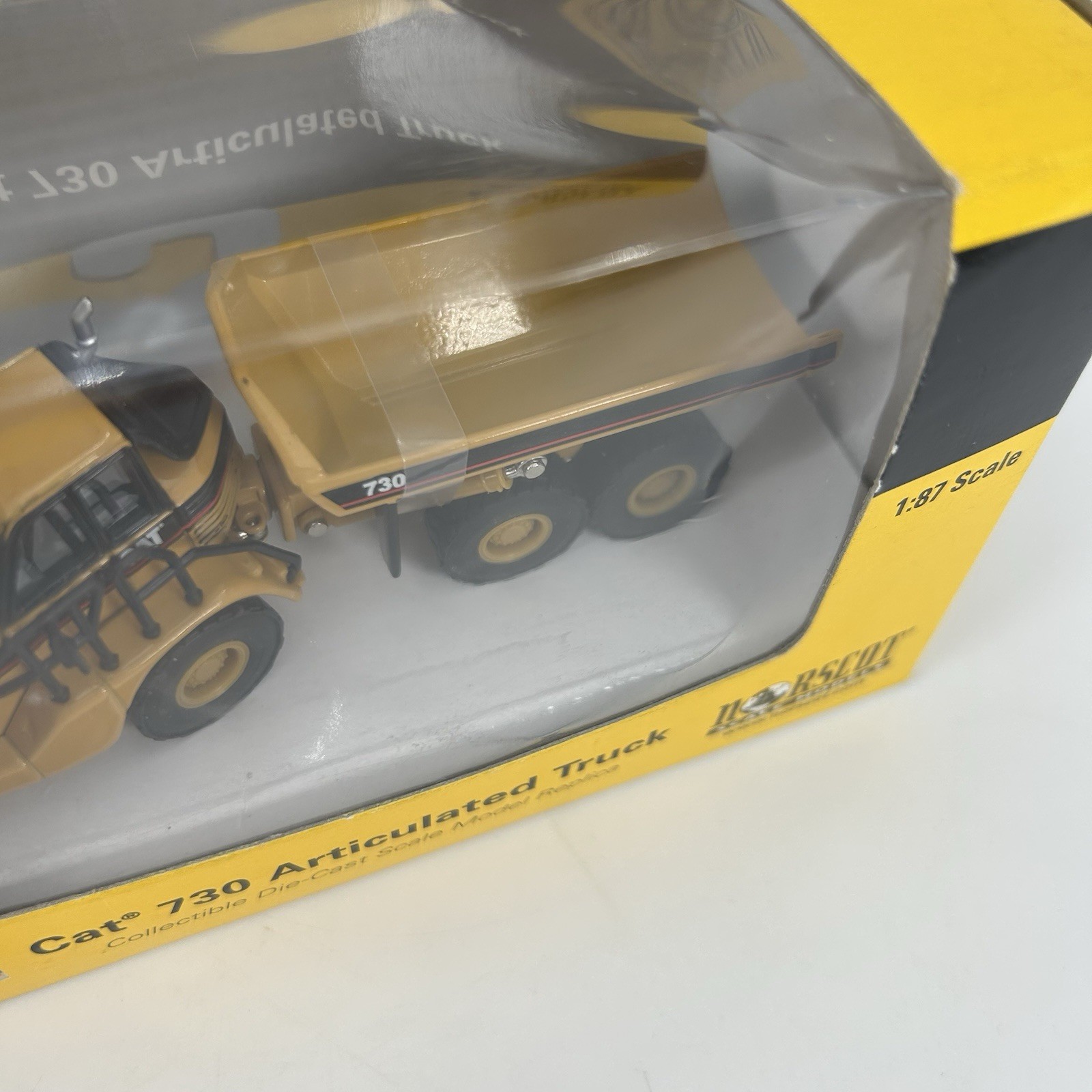 Norscot Scale Models 1:87 CAT Die-Cast 55130 730 Articulated Truck NIB