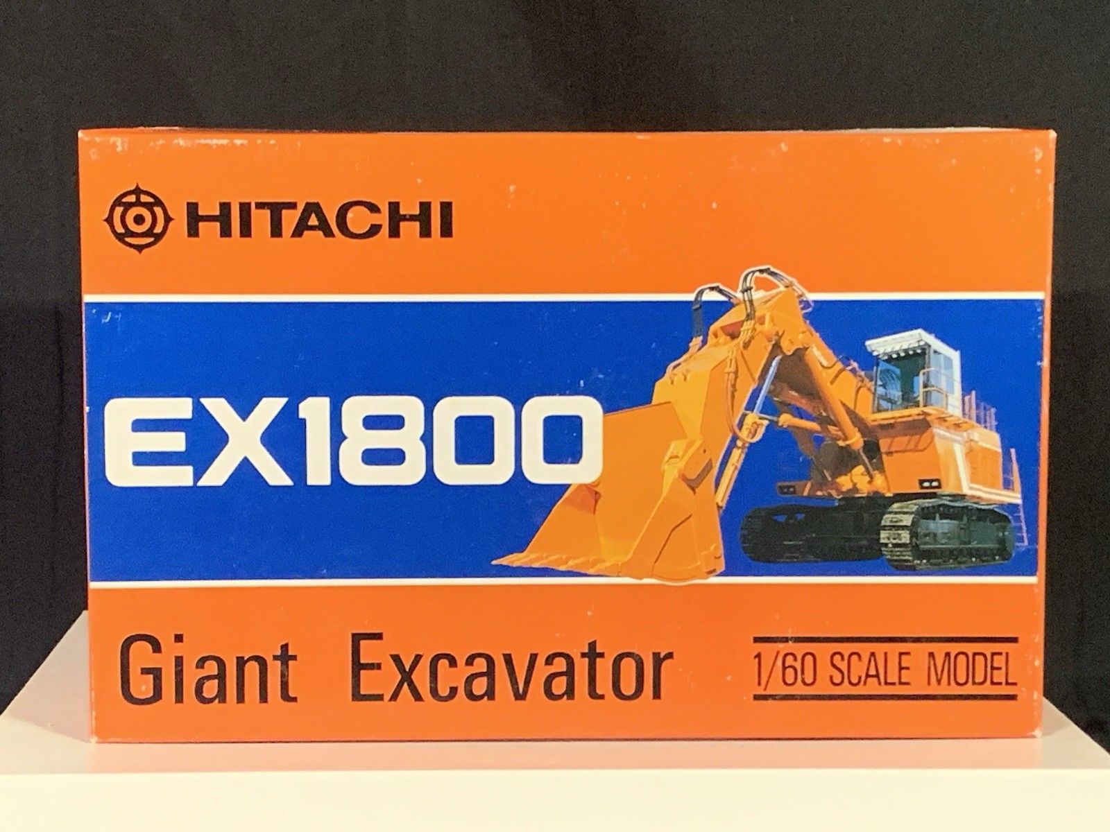 Shinsei Hitachi EX1800 1/60 Diecast Giant Excavator Mining Shovel w/Box