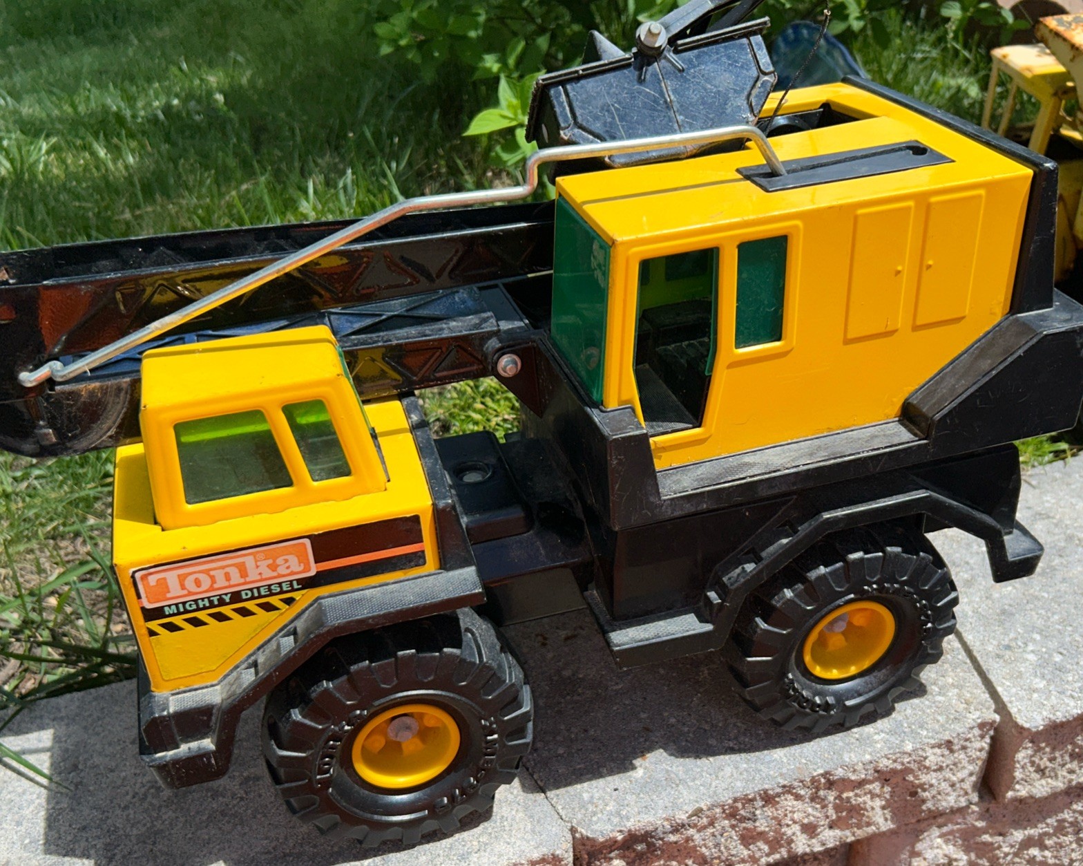 Vintage Tonka Metal Turbo Diesel Truck Crane #XMB-975 – BIT of RESTORATION