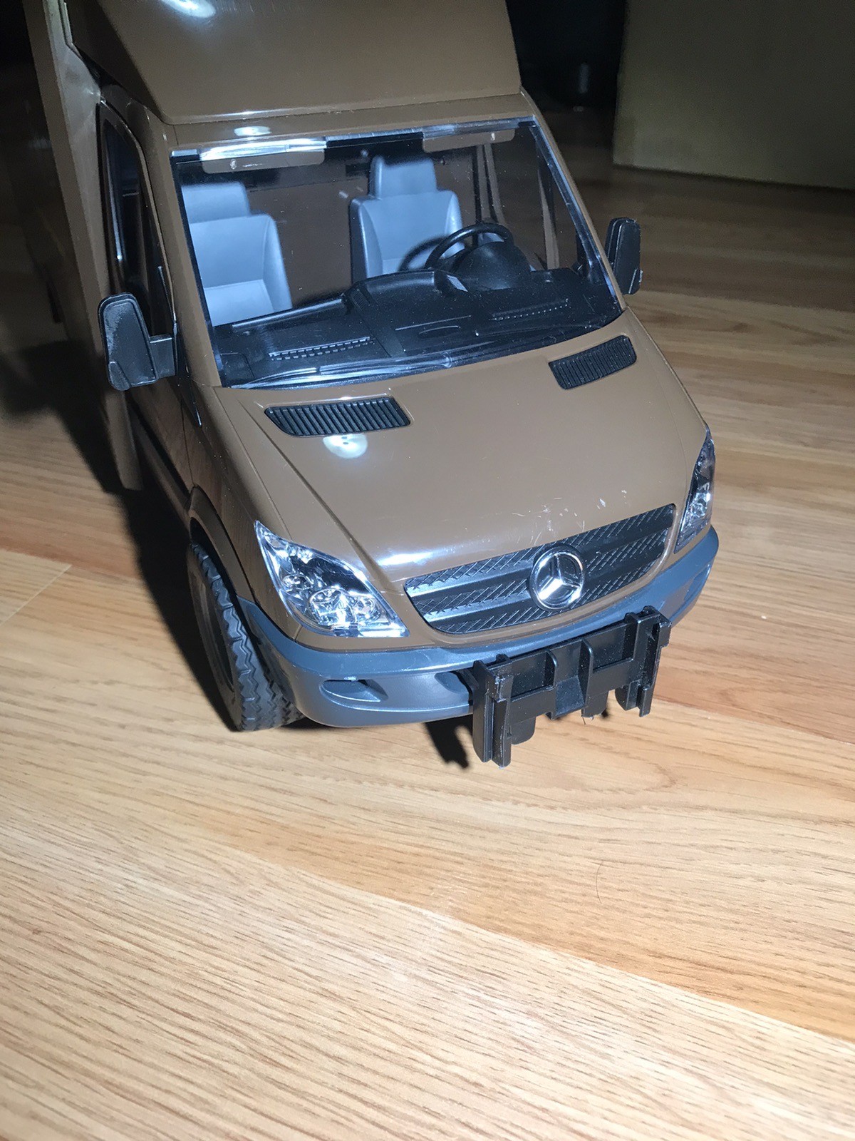 1/16 Mercedes-Benz Sprinter UPS Truck by Bruder 02678 Missing Rear Doors