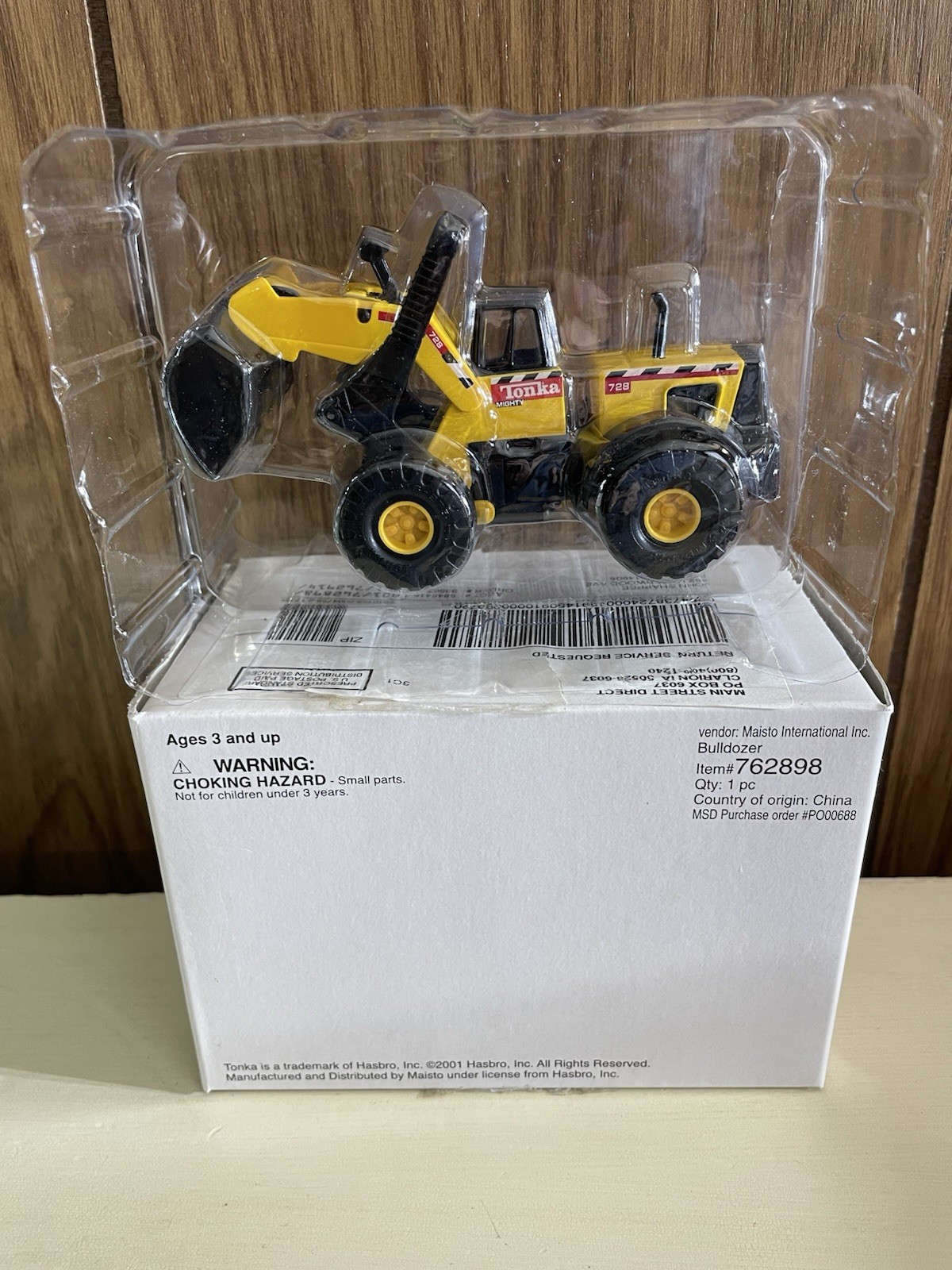 Maisto International Tonka bulldozer new in original box item # 762898