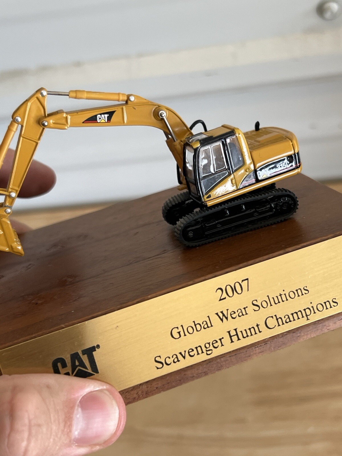Caterpillar Award Display With Diecast 315C