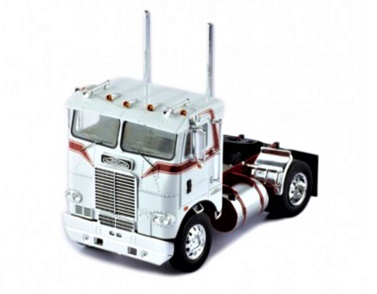 IXO TR128 Freightliner COE Tractor – White/Red New 1/43 O Scale Die-cast MIB