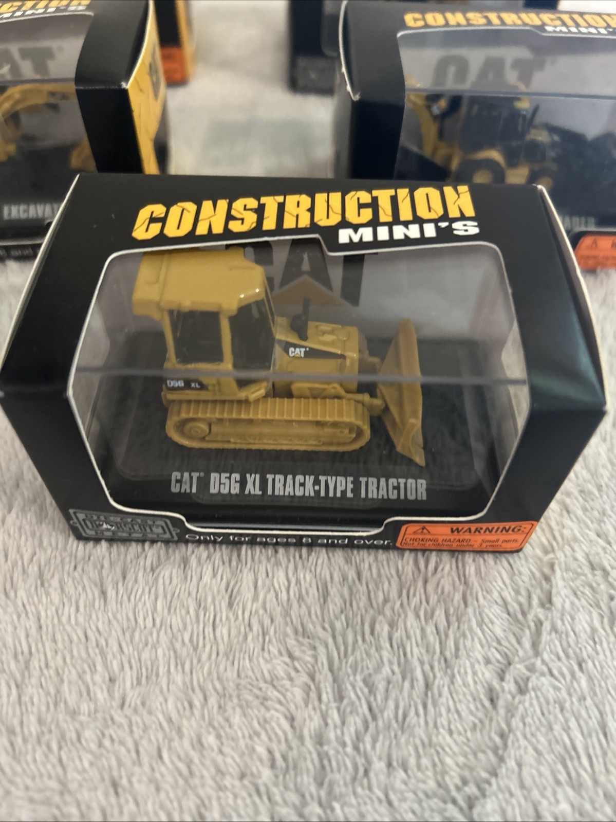 Norscot CAT Construction Minis Lot of 5 Backhoe Excavator Tractor Wheel Loader