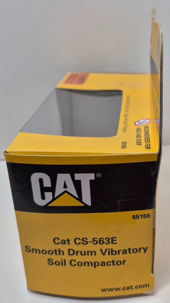 CAT CS-563E Smooth Drum Vibratory Soil Compactor Diecast 1:87 Scale – Norscot