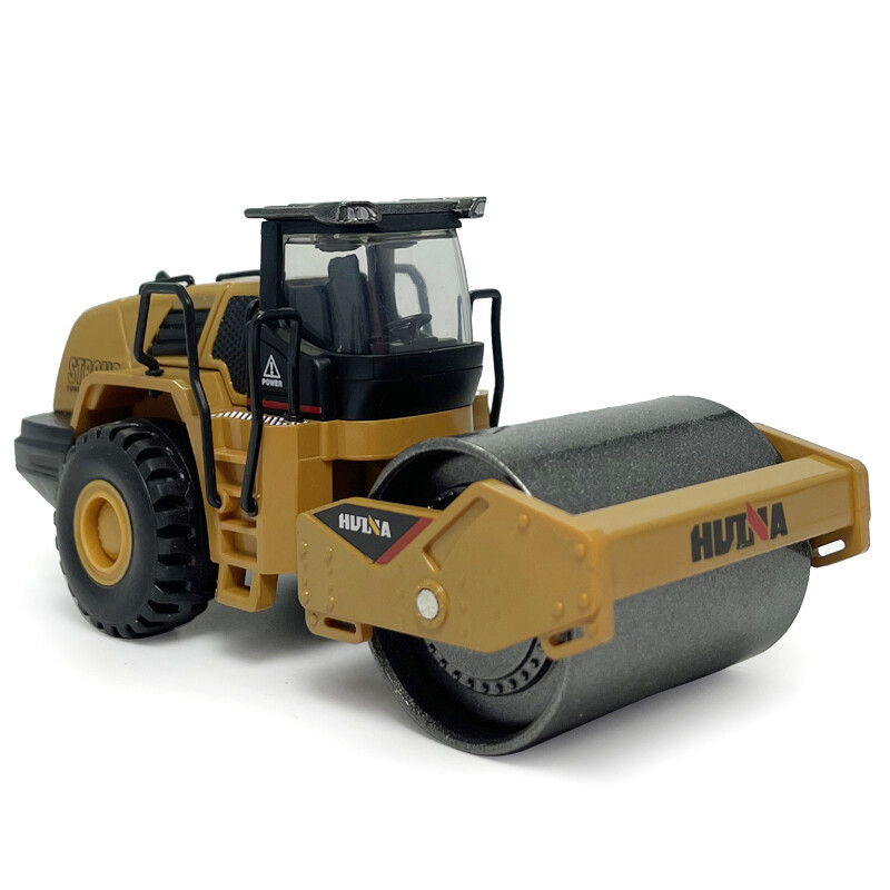 1/50 Road Roller Toy Construction Equipment Model Diecast Toy Vehicle Boys Toys