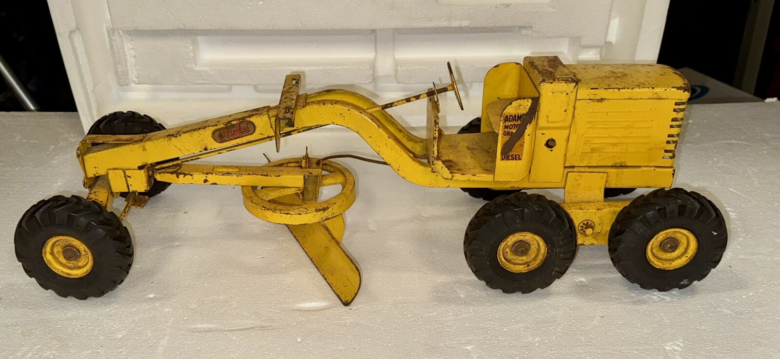 Vintage 1950’s Doepke Model Toys Adams Road Grader-Pressed Steel