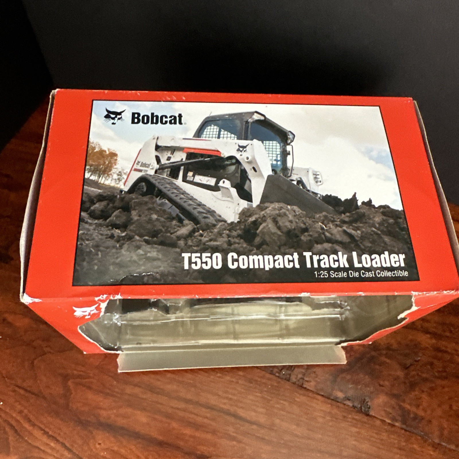 Bobcat T550 Compact Track Loader 1:25 Scale Die Cast Collectible 2012 66989079 ￼