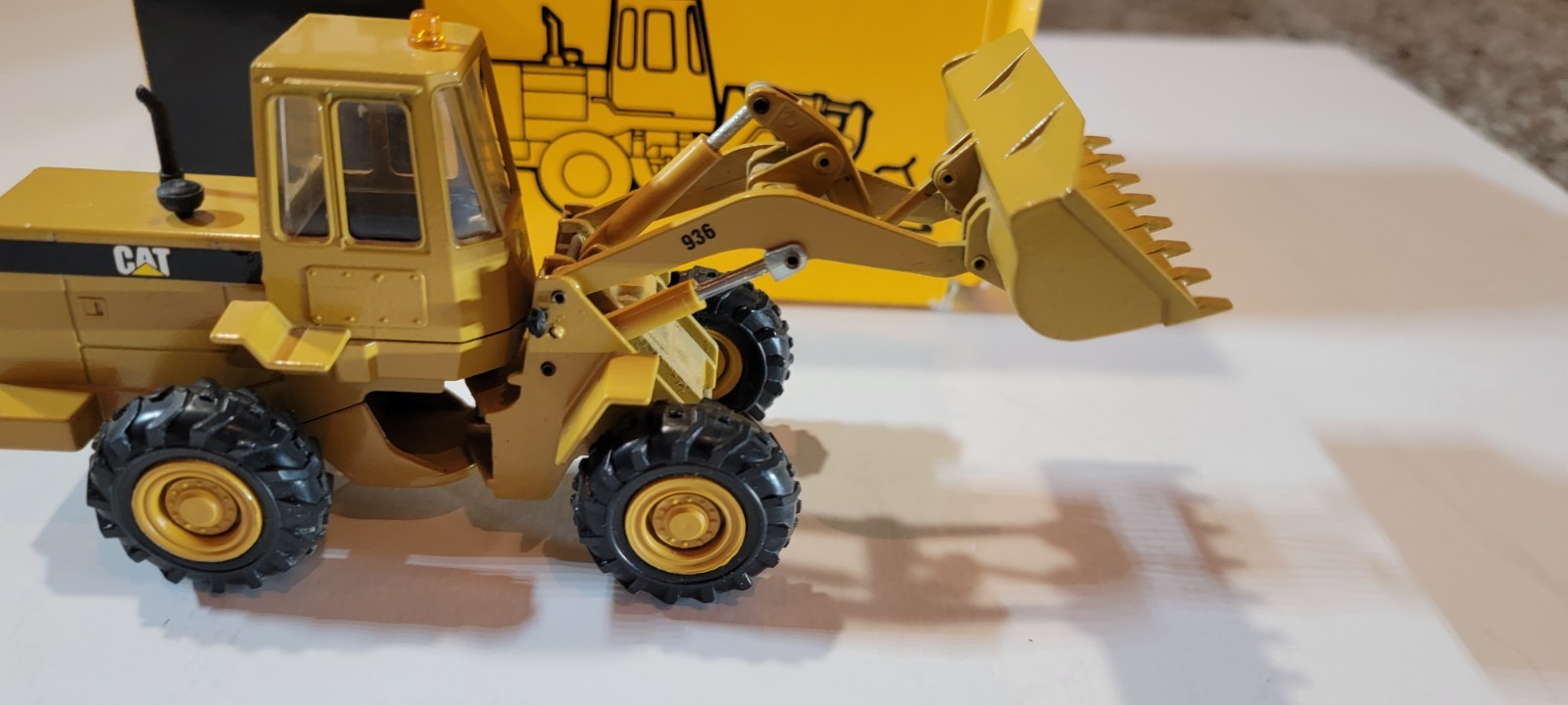 Caterpillar Cat 936 Wheel Loader – Conrad 1:50 Scale Diecast Model #2886 New