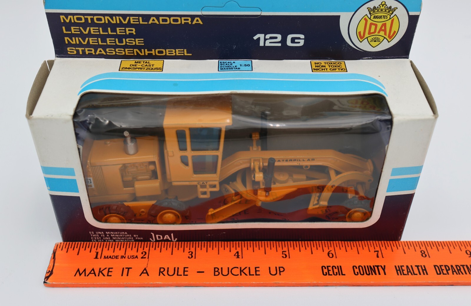 Joal Leveller 12G Ref. 217 Metal Die Cast With Original Box, New Old Stock