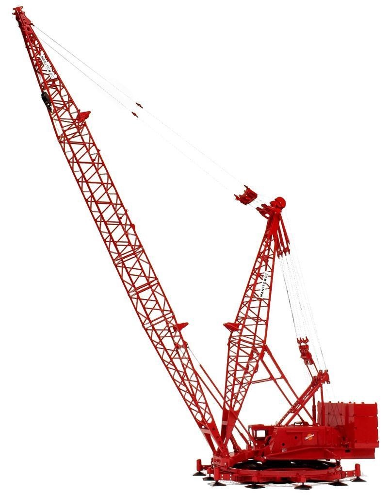 Manitowoc 4100W Ringer Crane – Red – TWH 1:50 Scale Diecast Model #051 New
