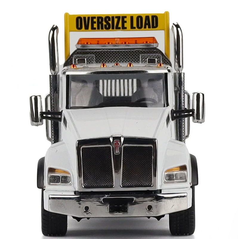 1:50 DM71139 Kenworth T880 TK120 Lowboy Trailer Construction Truck Diecast Model