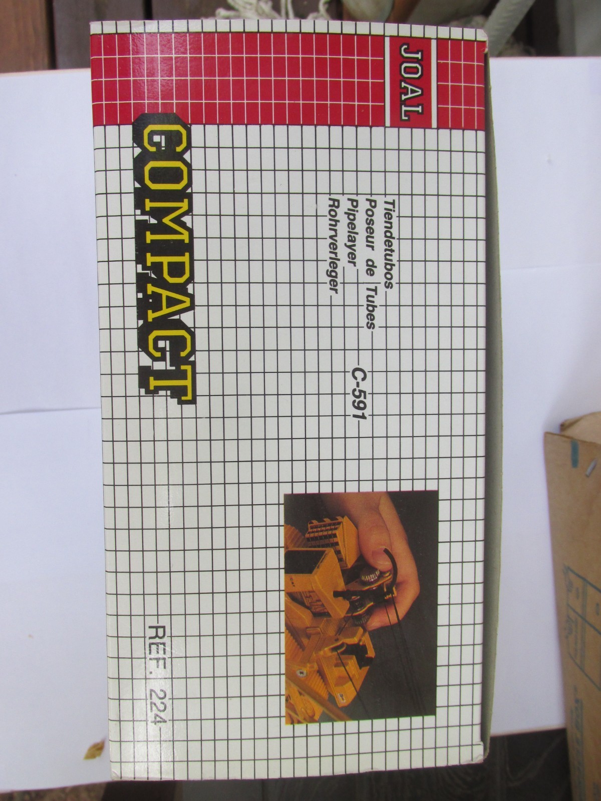 Joal 1/70 Caterpillar Compact Pipelayer C591 in Box Excellent Condition